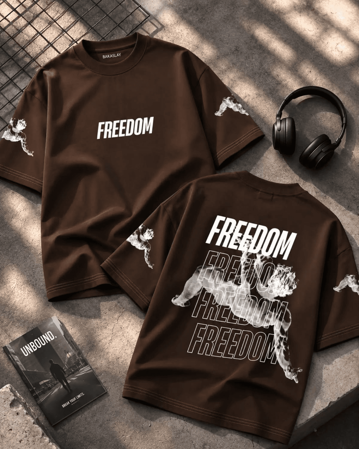 WINGS OF FREEDOM 3D SCULPTED TEE